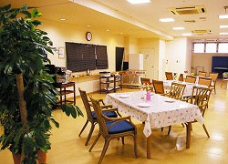 フローレンスケア川崎大師の食堂