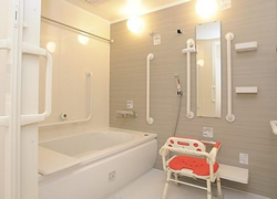ヒューマンライフケア多摩グループホームの浴室