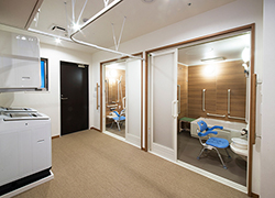エイジフリーハウス相模原橋本の併設介護サービス浴室