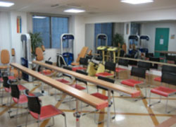 ラ・ナシカたかしなの機能訓練室