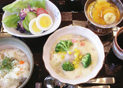 サニーステージ深大寺の食事例