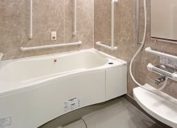 そんぽの家狛江の居室浴室