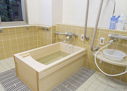 SOMPOケアラヴィーレ久里浜の浴室（個浴）