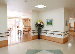 ヨウコーキャッスル綾瀬のエントランス