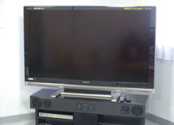 ベストライフ静岡の自慢の大型テレビ