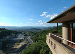 ヒルデモア東山の306号室からの風景