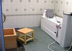 シニアハウス長居公園の介護浴室