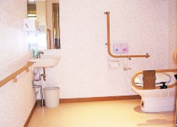 そんぽの家生野巽中の共同トイレ