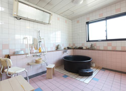 あずみ苑グランデ柳沢の浴室（個浴）