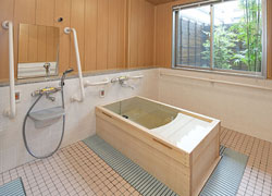 SOMPOケアラヴィーレ錦糸町の浴室(個浴)