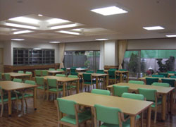 ベストライフ岸和田の食堂