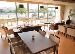 SOMPOケアラヴィーレ舟入の円居フロア(1F)