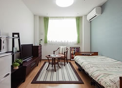 ディーフェスタ相模原の居室　写真はD-Festa藤沢です。家具等は付いておりません