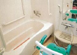 学研ココファン藤沢SSTの個浴室