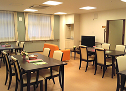 ディーフェスタ(D-Festa)神戸大沢の1F食堂兼談話室