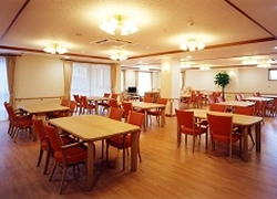 そんぽの家上飯田の食堂