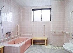 そんぽの家住道の浴室