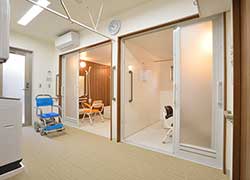 エイジフリーハウス大阪野江の併設介護サービス浴室