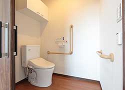 エイジフリーハウス堺北花田の居室内トイレ