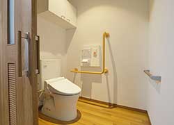 エイジフリーハウス尼崎大島の居室内トイレ