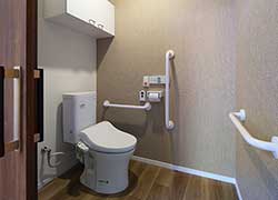 エイジフリーハウス神戸霞ヶ丘の居室内トイレ