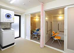 エイジフリーハウス京都天神川の併設介護サービス浴室