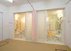 エイジフリーハウス京都有栖の併設介護サービス浴室