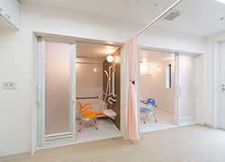エイジフリーハウス名古屋上社の併設介護サービス浴室