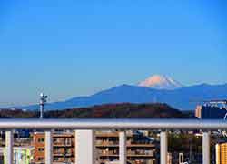 すこや家・北新横浜のホームからの景色