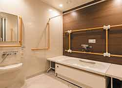 グランクレール立川ケアレジデンスの個別浴室・機械浴室