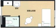 あすなろ南栗橋の平面図(例)